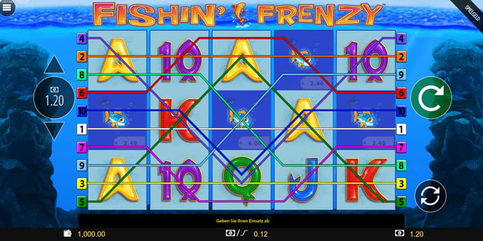 Fishin' Frenzy demo spiel