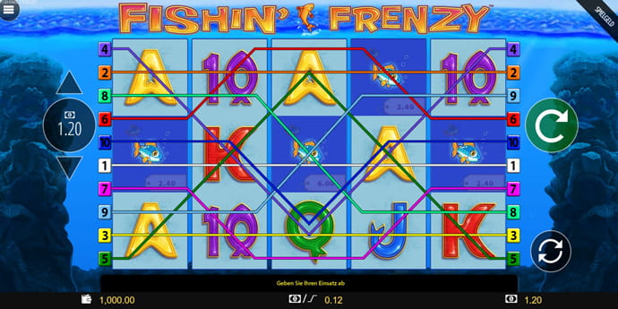 Fishin' Frenzy demo spiel