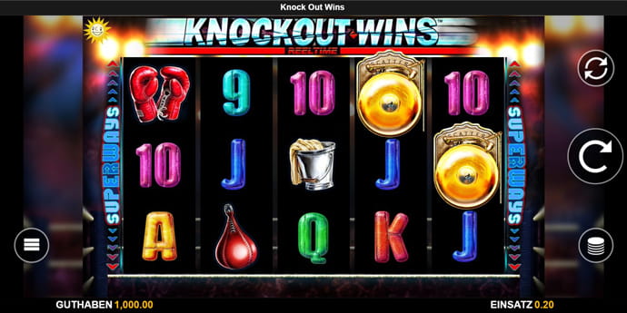 Knockout Wins demo spiel