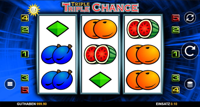 Triple Triple Chance demo spiel