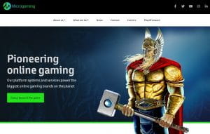 Microgaming Spielautomaten Webseite