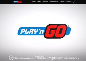 Play'n GO Spielautomaten Webseite
